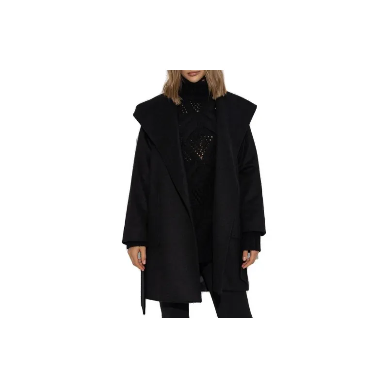 MaxMara Belted Long Sleeved Coat-1