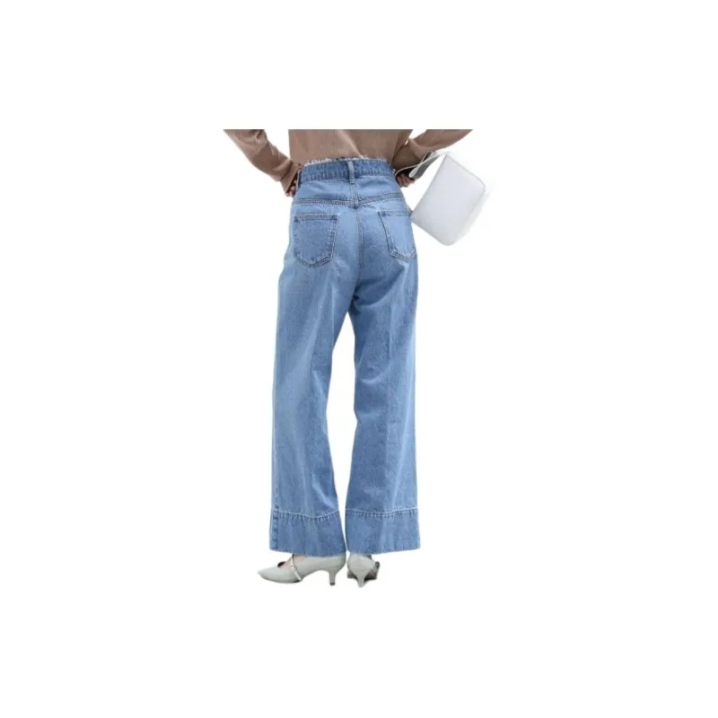 Beams Jeans Women's Light Blue-4