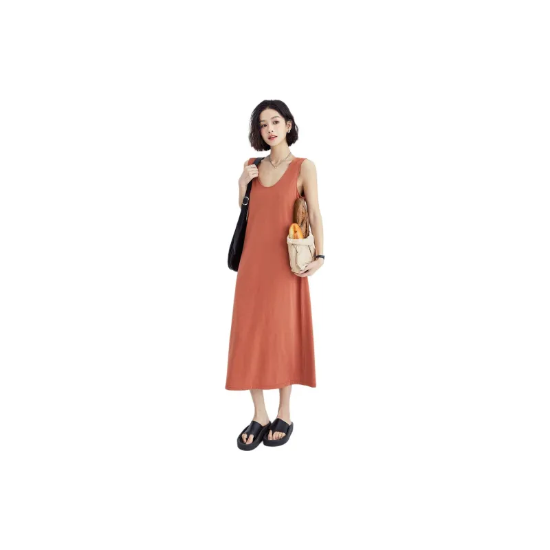 【dme】 Slip Dresses Women's Orange-2