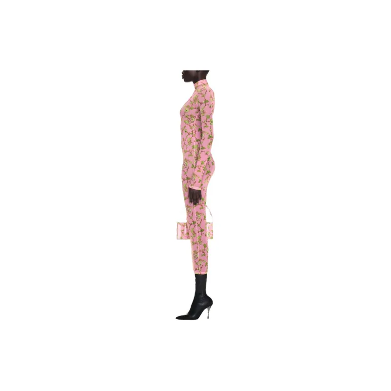 OFF WHITE Ramage Tulle Maxi Dress-3