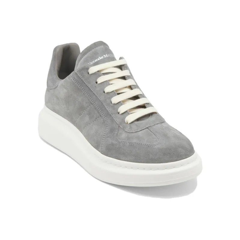 Alexander McQueen Oversized Sneaker Low Top Casual Shoes Men's Gray-2