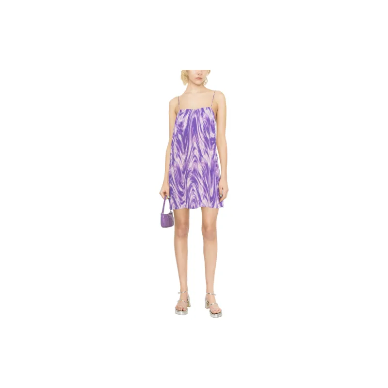 Rotate Fine Jacquard Minidress-1