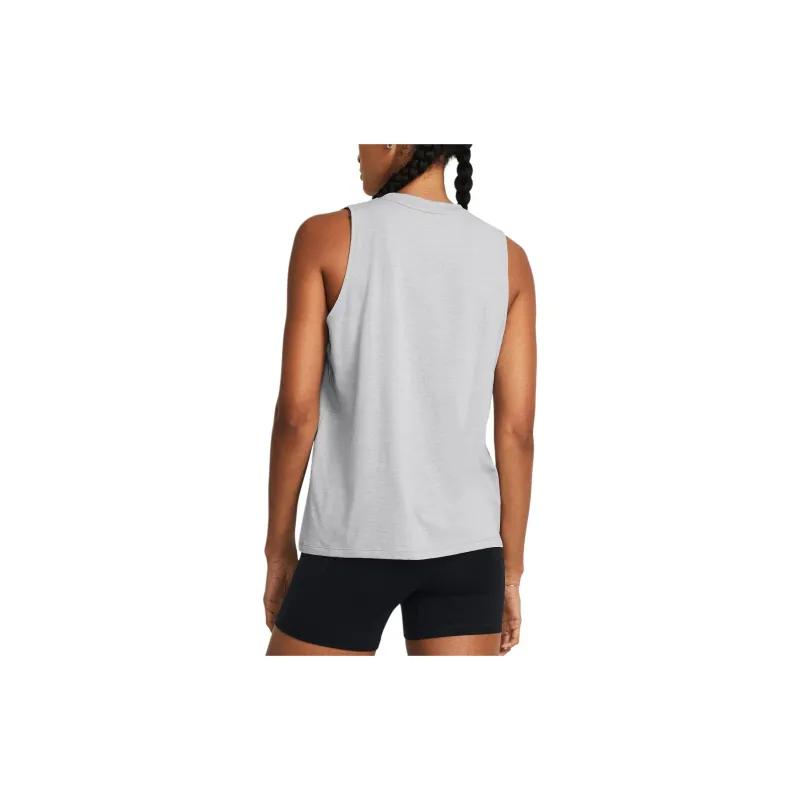 Under Armour Ua Rival Muscle Tank Tank Tops Women's Gray-2
