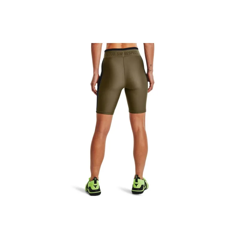 Under Armour Yoga Shorts Women's Green-3