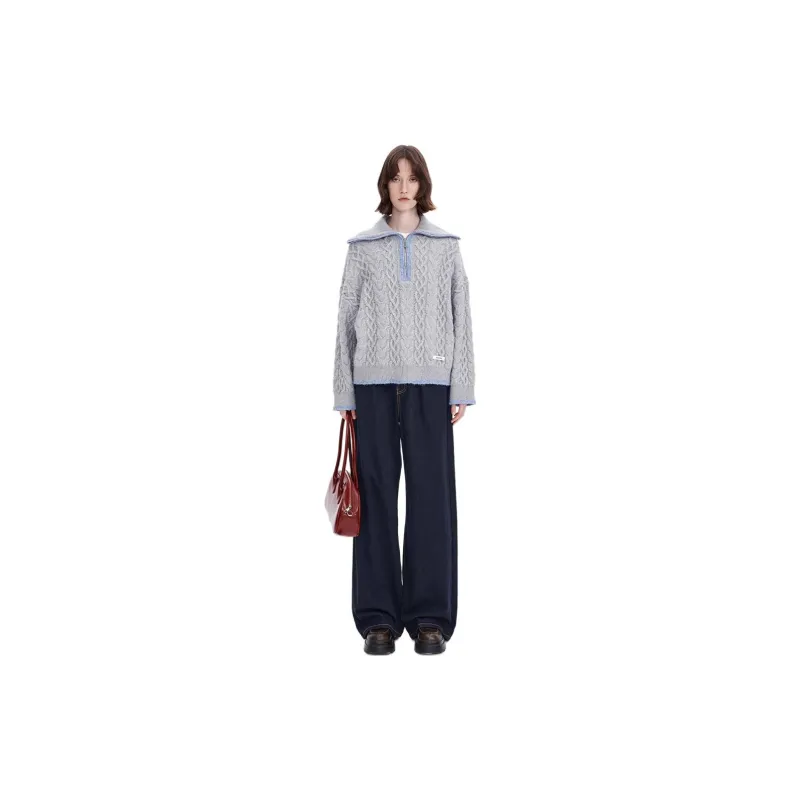 Self Who Turtleneck Sweater Knitwear Women's-1