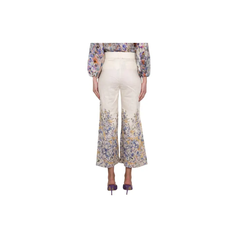 Zimmermann Casual Pants Women's White-3