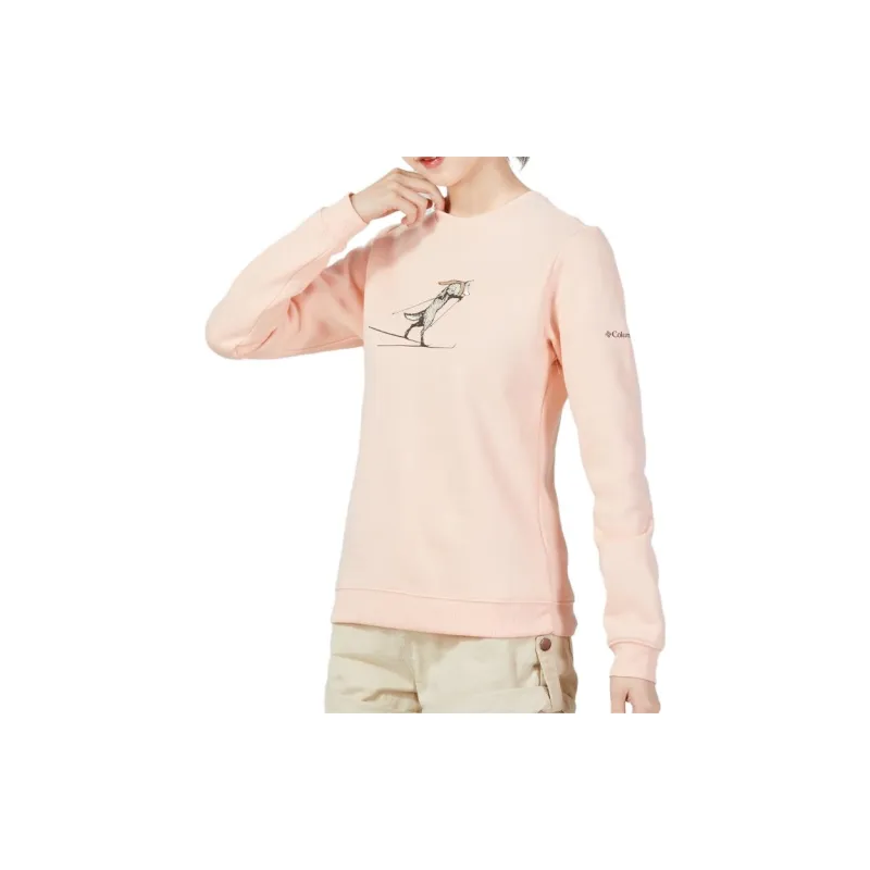 Columbia Sweatshirts Women's Pink-2