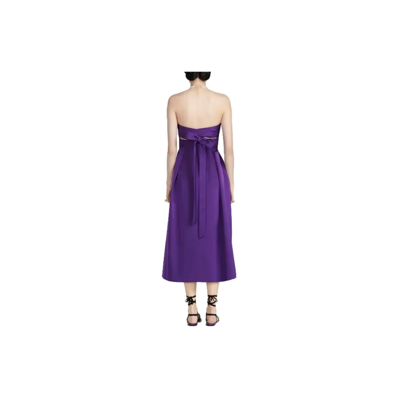 DIOR SS23 Sleeveless Dress Women's Purple-3