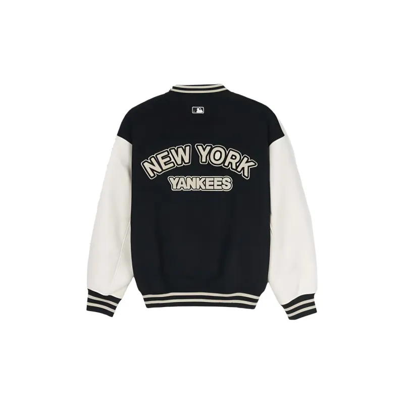MLB Baseball Jacket Unisex Black-1
