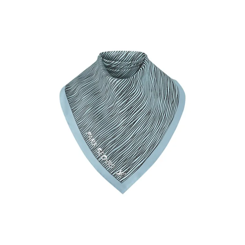 LOUIS VUITTON Silk Silk Scarves Unisex Blue-1