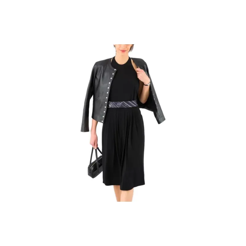 Agnes B. Sleeveless Dresses Women's Black-2