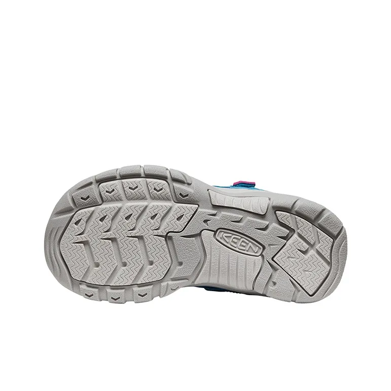 KEEN Newport H2 SHO Slip Resistant Low Top Kids' Outdoor Shoes Blue Teenagers-4