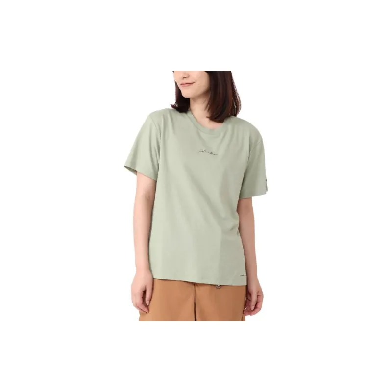 Columbia T Shirts Women's Green-2