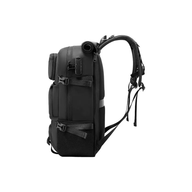 BANGE Nylon Backpack Large Size Men's Multicolor-3