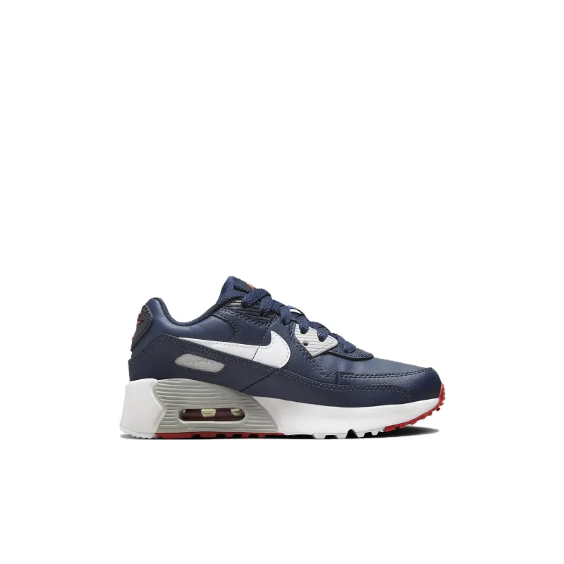 Nike Air Max 90 Leather Obsidian Track Red PS-1
