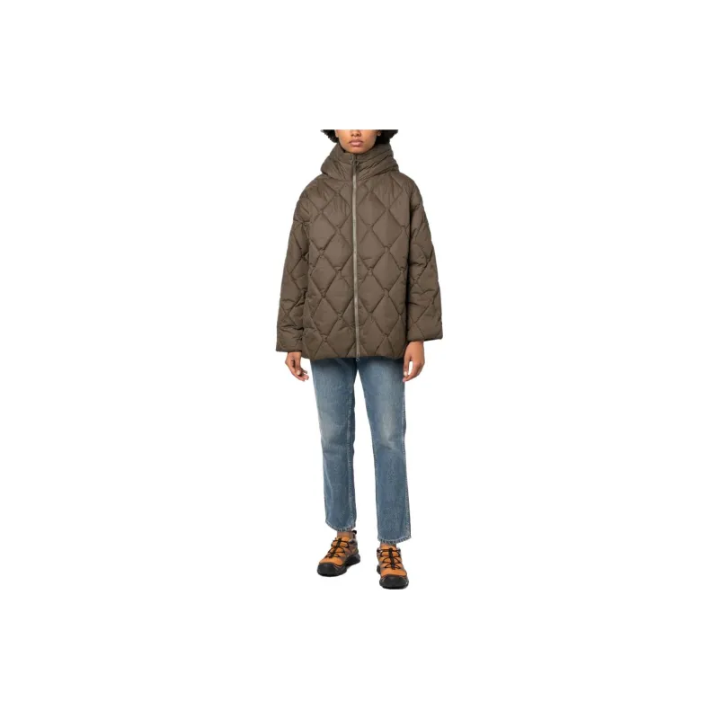 BARBOUR Puffer Jacket Women's Olive Green-2