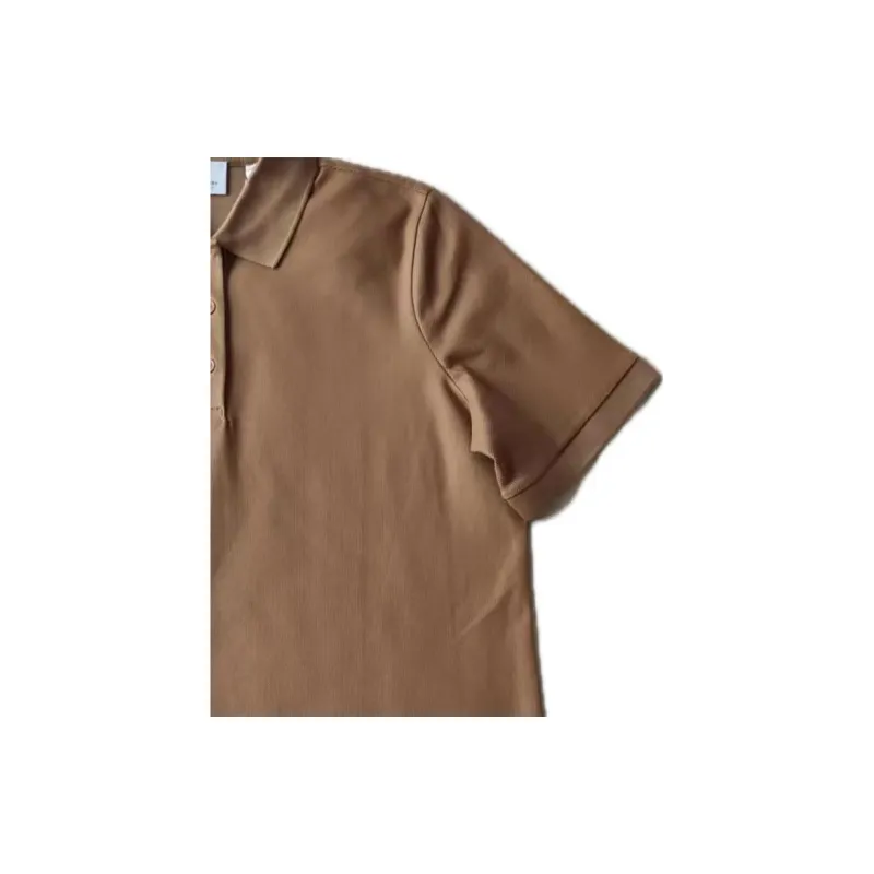 Burberry Polo Shirt Women's Umber-5