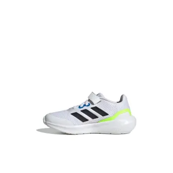 Adidas Runfalcon 3.0 Slip Resistant Shock Absorbers Low Top Kids' Running Shoes White Green Kids'