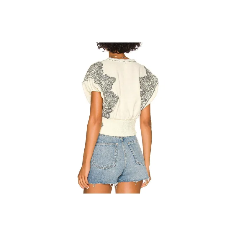 FREE PEOPLE Shirt Women's White-3