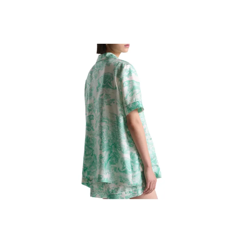 DIOR All Over Patterned Button Up Jacket-3