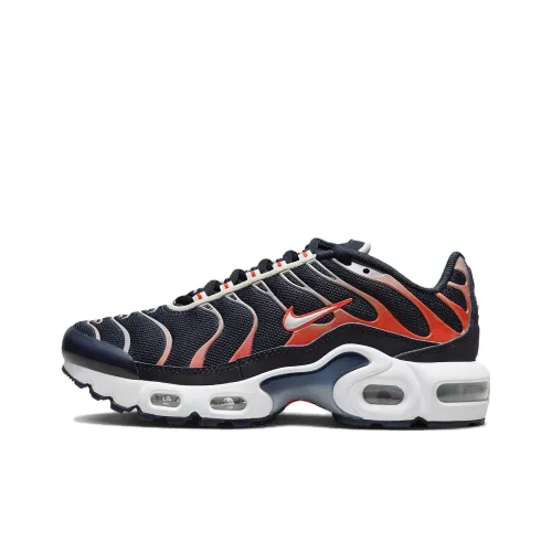 Nike Air Max Plus GS 'Dark Obsidian Bright Crimson'