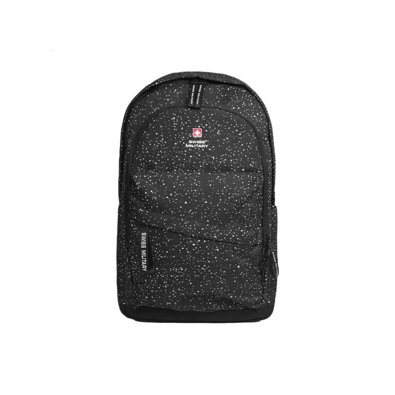 SWISS MILITARY Oxford Backpack Regular Unisex White/Black-4