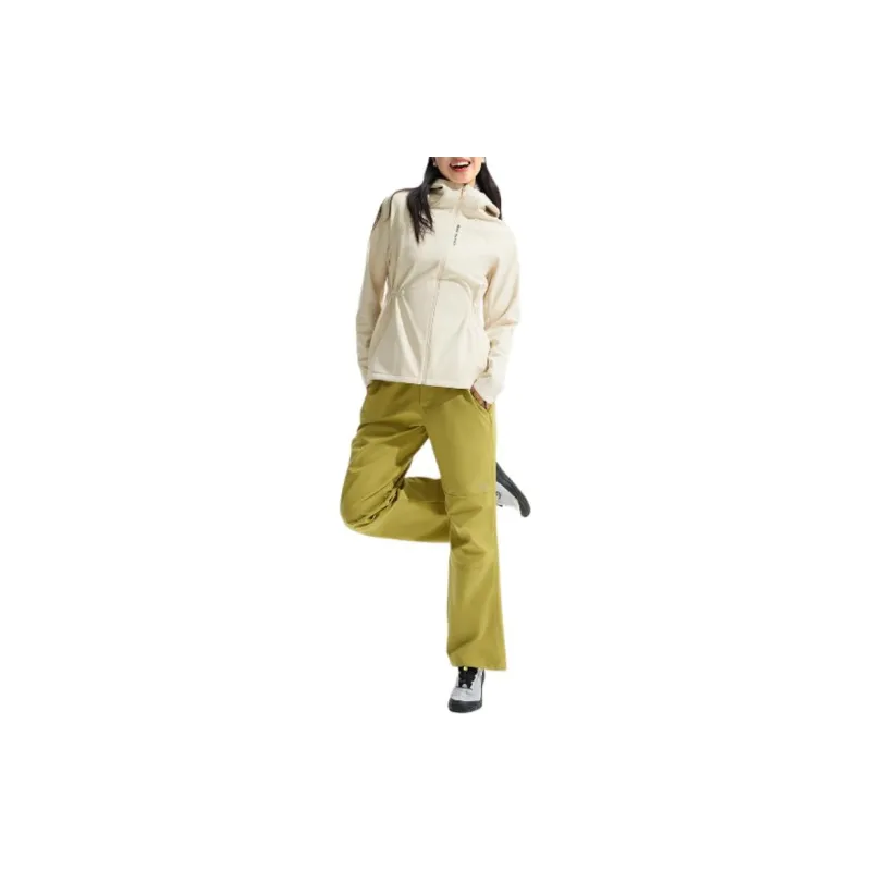 LiNing Lotus Leaf Trench Coat Women's Swan White-2
