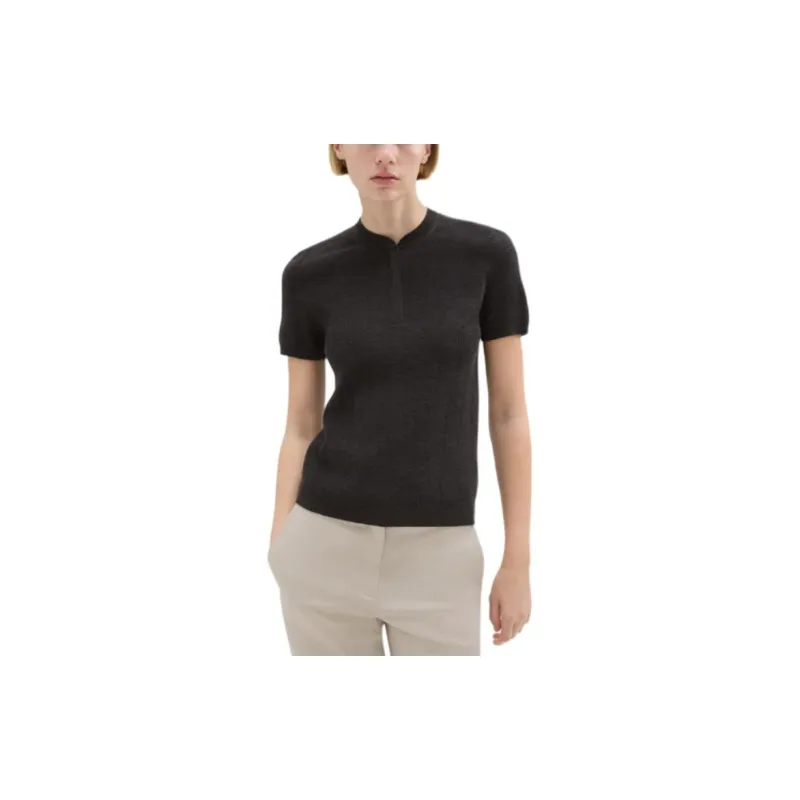 THEORY THEORY Designer Co-authored Collection Sweater Women's Charcoal Black-2