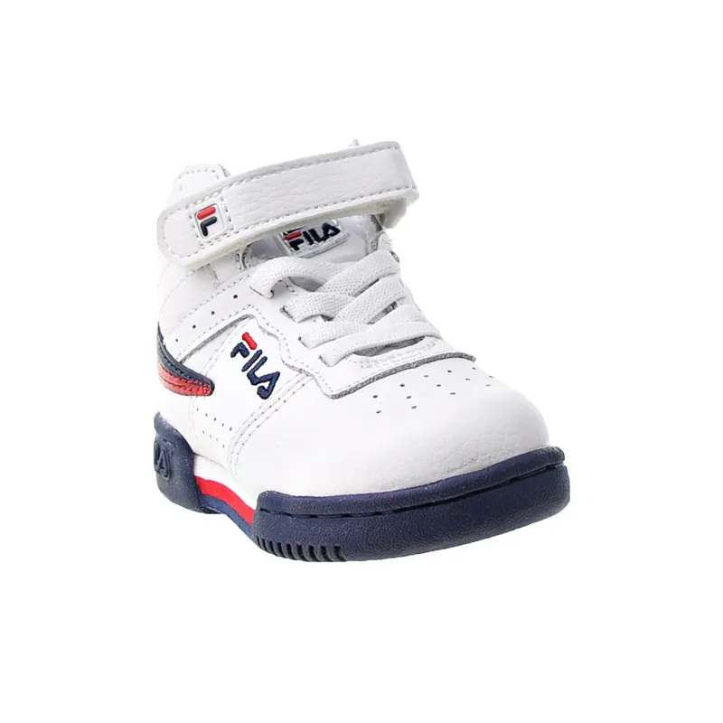 FILA KIDS F 13 Durable Breathable Kids Lifestyle Shoes White Kids'-2
