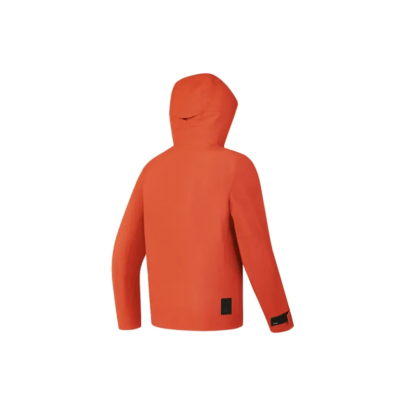 FILA Water-Resistant Windbreaker Jacket Men's Sandy Orange-2