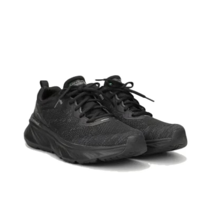 Skechers Relaxed Fit Slip Resistant Rebound Low Top Casual Shoes Men's Black-2
