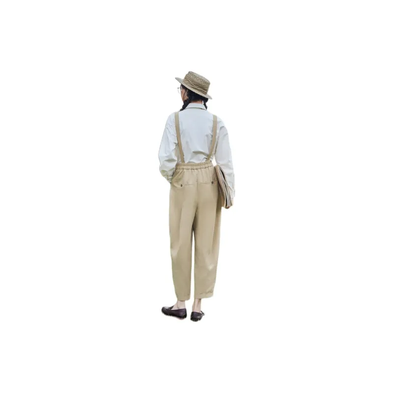 ZIHAN Overalls Women's Khaki-1