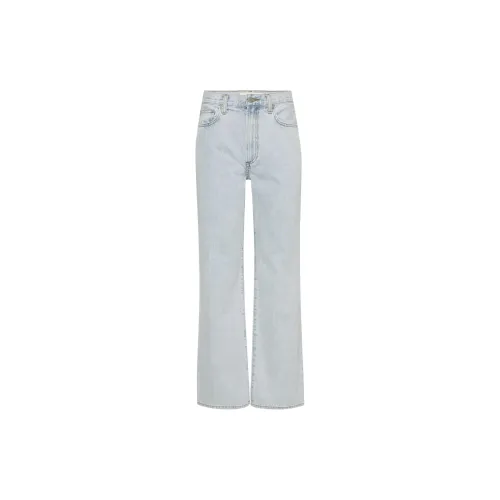 ARITZIA Jeans Women's Bleach Bleu/White Blue