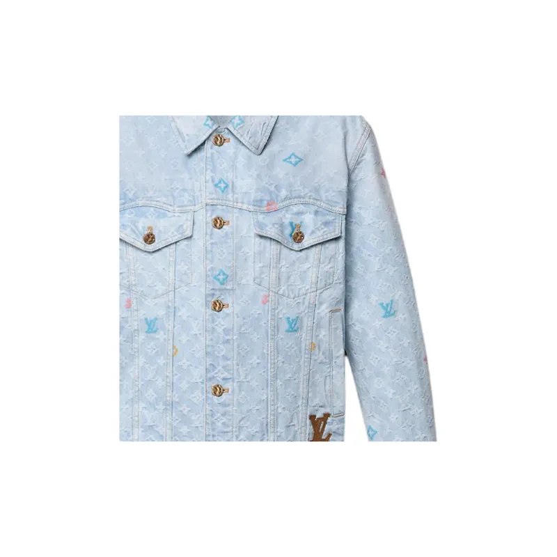 LOUIS VUITTON By Tyler The Creator Monogram Denim Jacket-5