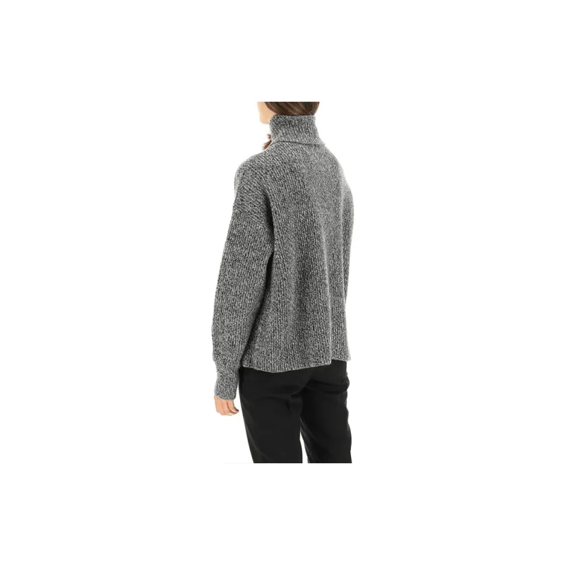 SportMa Loose Fit Sweater Women's Gray-4