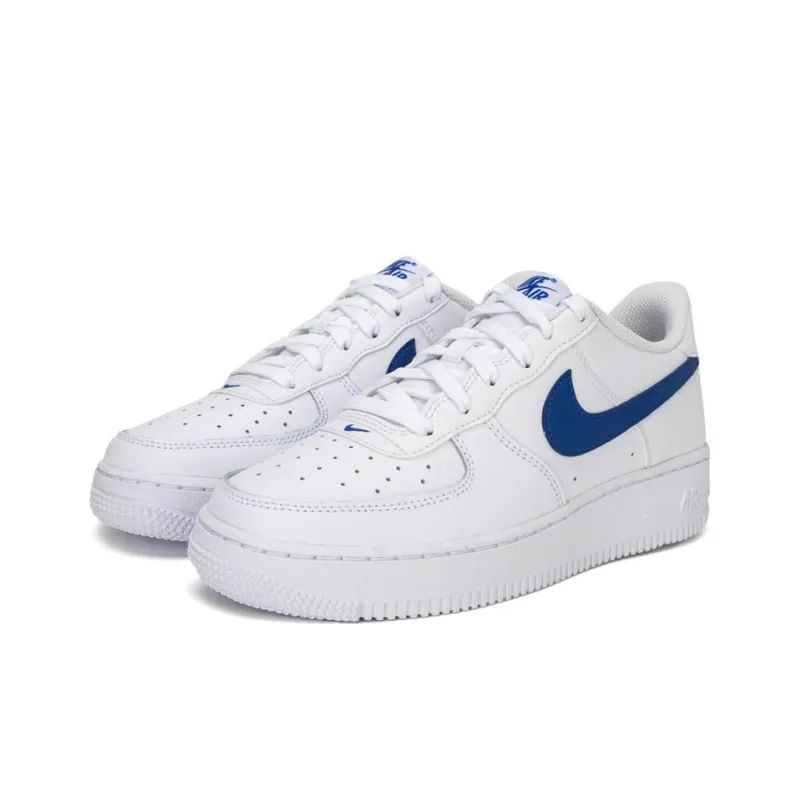 Nike Air Force 1 GS 'White Hyper Royal'-3