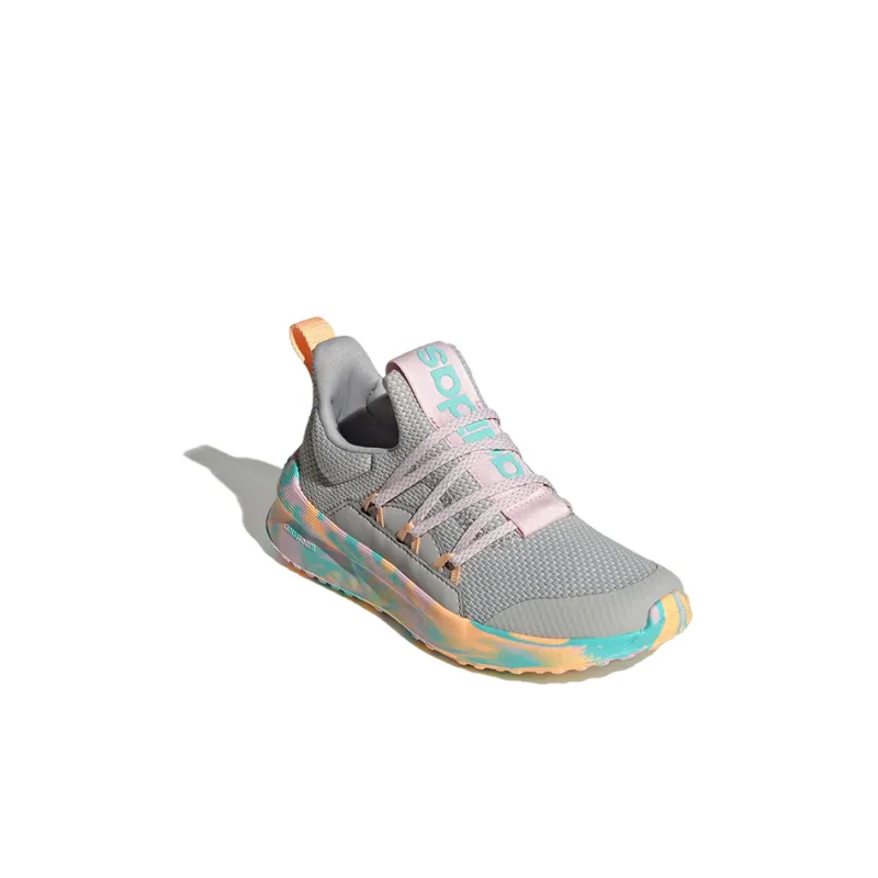 Adidas Lite Racer Adapt 5.0 J 'Grey Flash Aqua Camo'-2