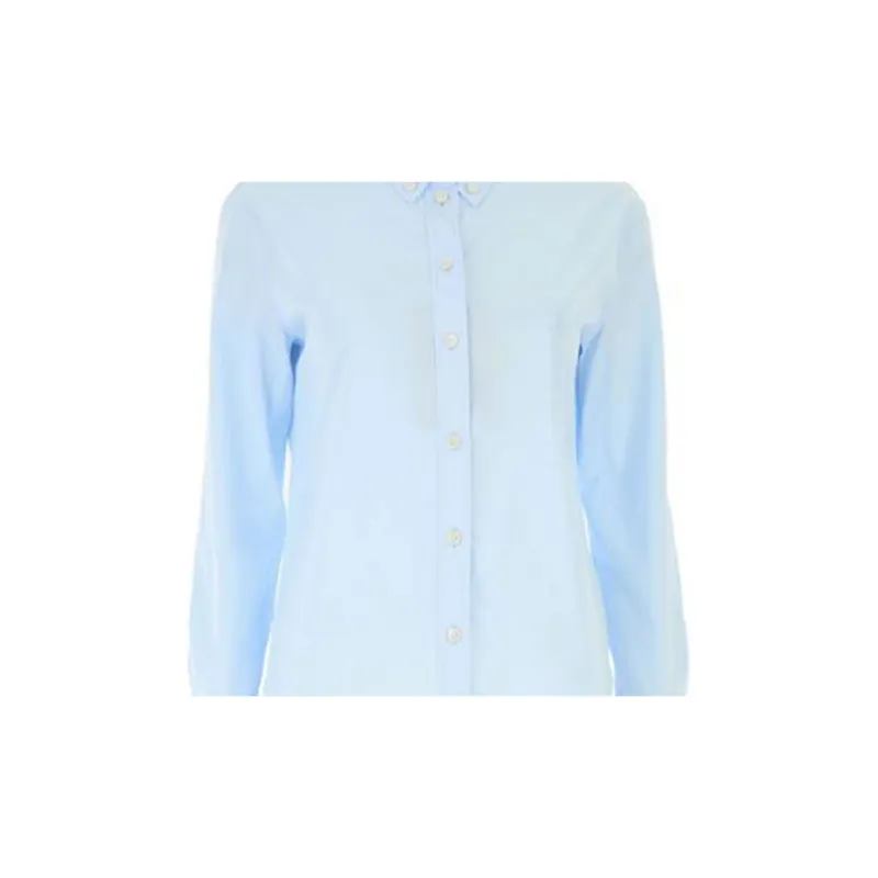 Burberry Non shoes Shirts Women's Sky Blue-3