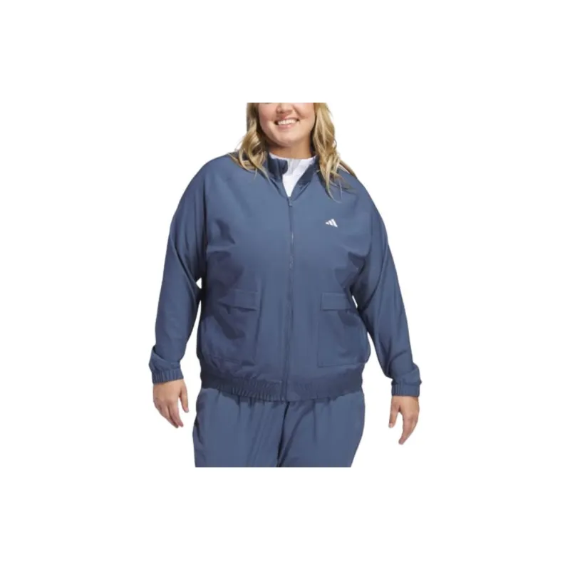 Adidas ULTIMATE365 NOVELTY JACKET PLUS SIZE Jackets Coats Women's Ink Blue-1