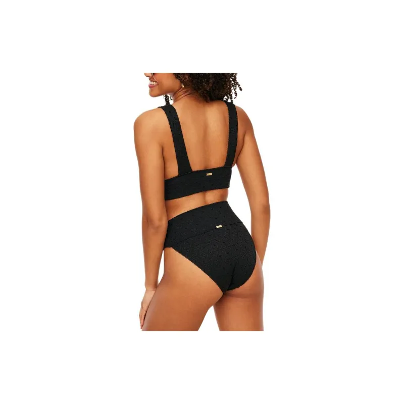 Victoria's Secret ADORE ME Madelaine High-Waist Swim Bottom / JB Swimming Shorts Women's Raven-2