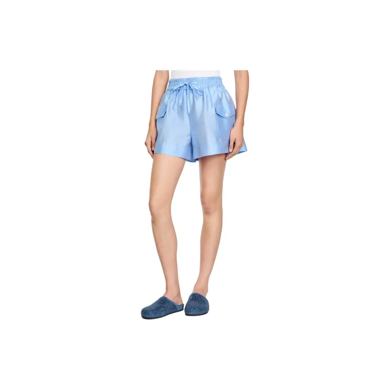 Sandro High waisted Elasticated waist Shorts-2