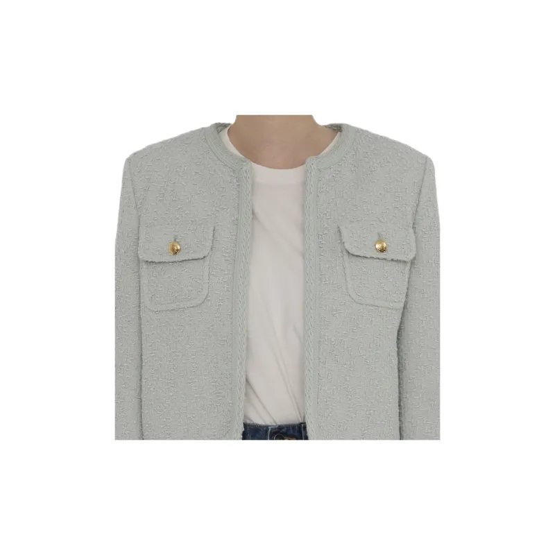 CELINE Chelsea Jacket In Lightweight Natté-4