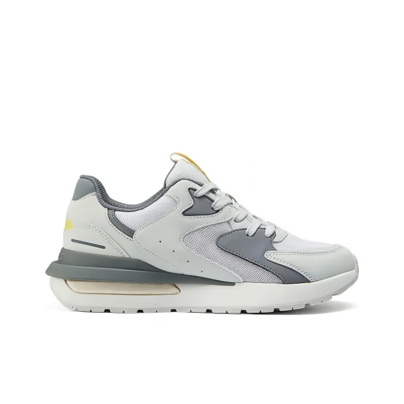 Skechers HALOS Cushioning Wear Resistant Low Top Casual Shoes Women's White Gray-1