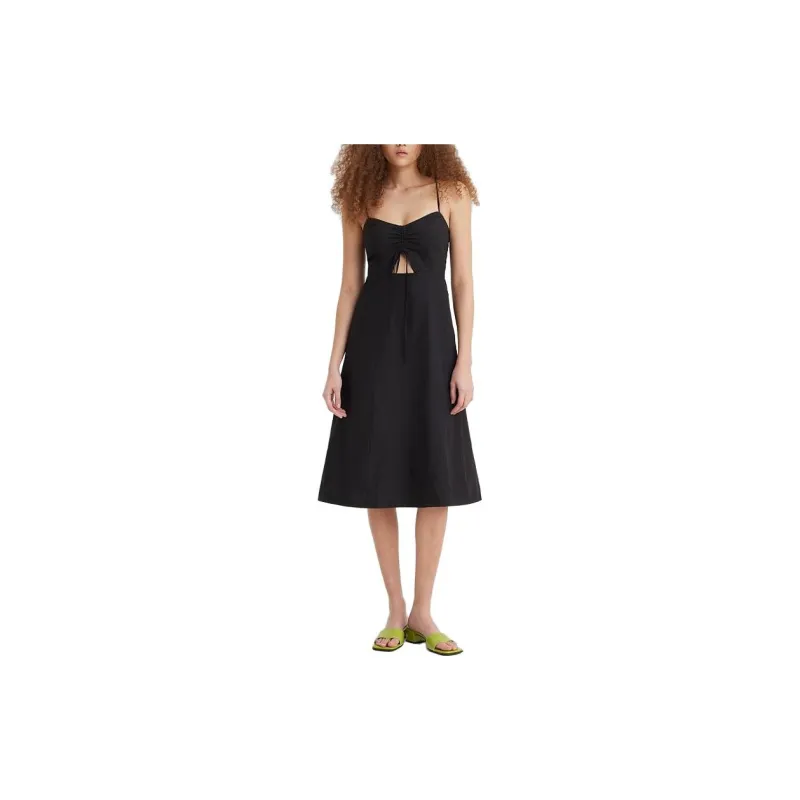 Levis Sleeveless Dresses Women's Black-3