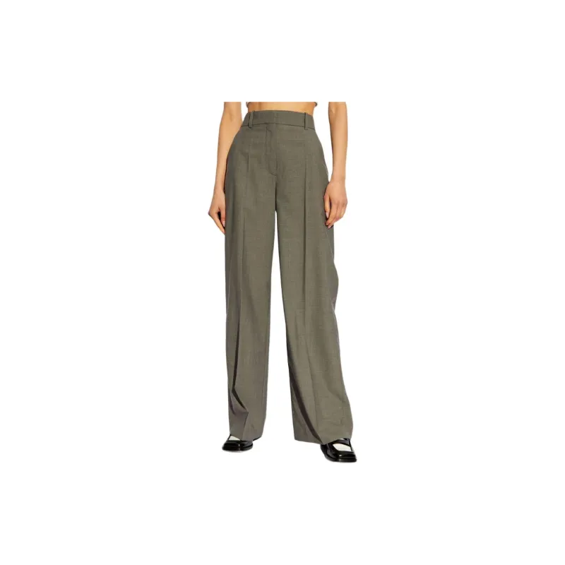KENZO Creased Wide Leg Trousers-2