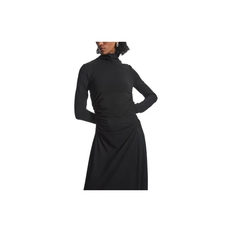 COS Long Sleeved Dresses Women's Black-3