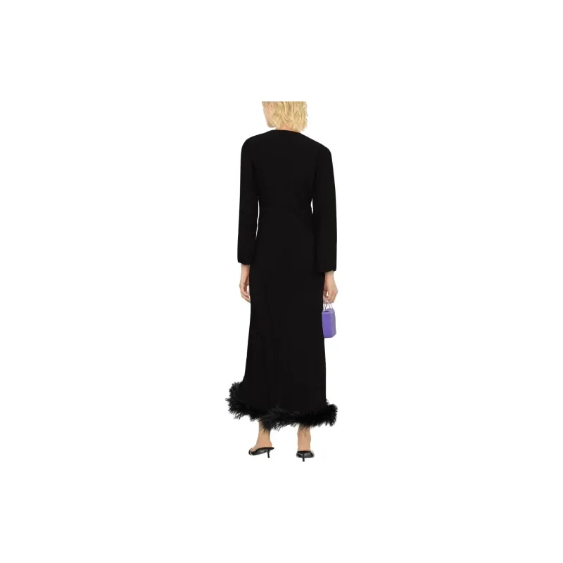 Rixo Long-Sleeved Dresses Women's Black-2