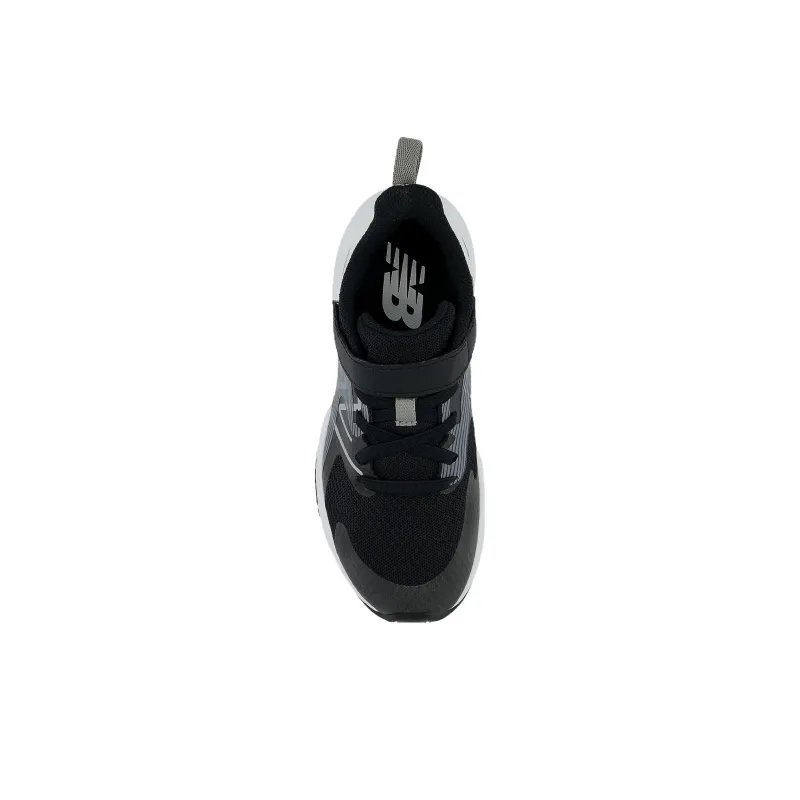 New Balance NB Rave Run Series Slip Resistant Cushioning Low Top Kids' Running Shoes Black White Kids'-3