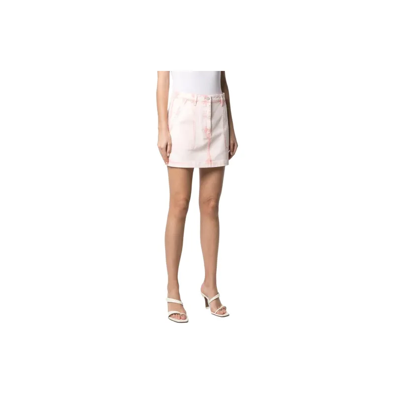 ALBERTA FERRETTI Sorbet Sky Dye Mini Skirt-3