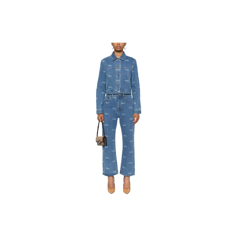 GUCCI Lasered Denim Jacket-1
